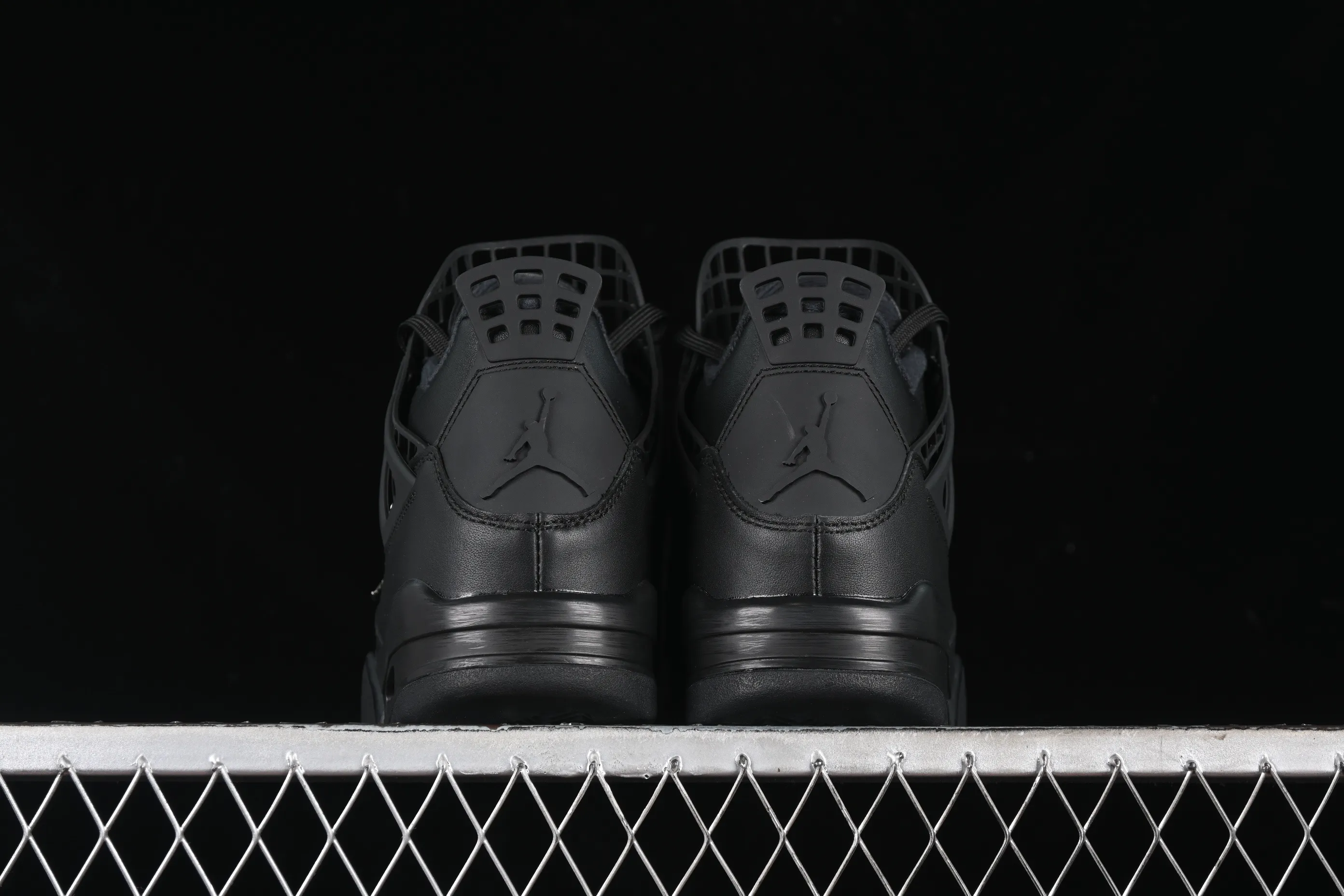 All Categories Air Jordan Jordan Series Basketball Shoes Air Jordan 4 Air Jordan 4 "Net" AJ4 Joe 4 Grid Black Retro Basketball Shoes FV7251-001